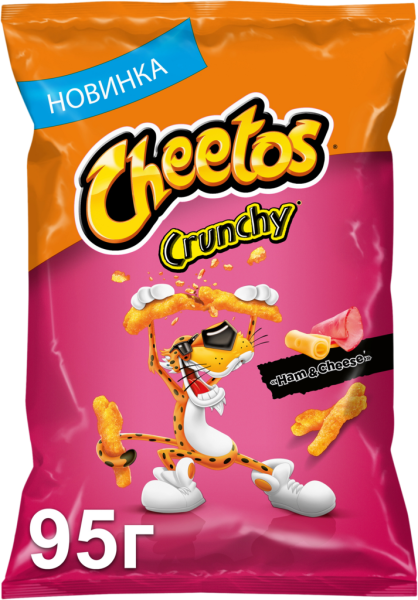 Снеки кукурузные CHEETOS Кранчи Сыр и ветчина